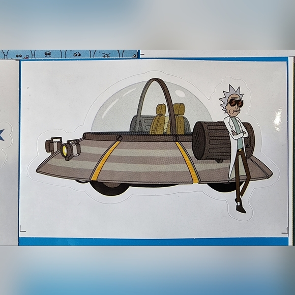 Set of 15 Rick And Morty Vending Machine Stickers, Series 4 - Picture 2 of 7